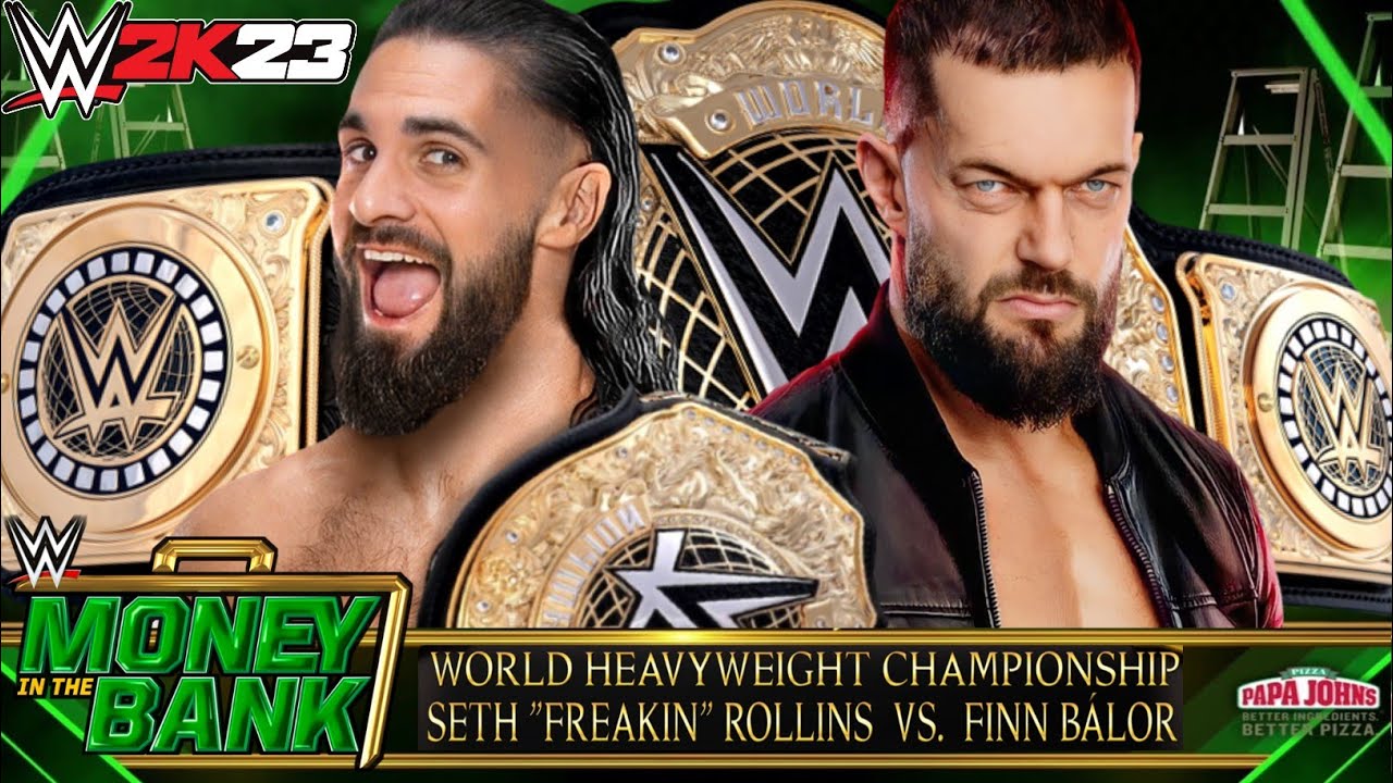 Seth Rollins vs Finn Balor for WWE World Heavyweight Championship