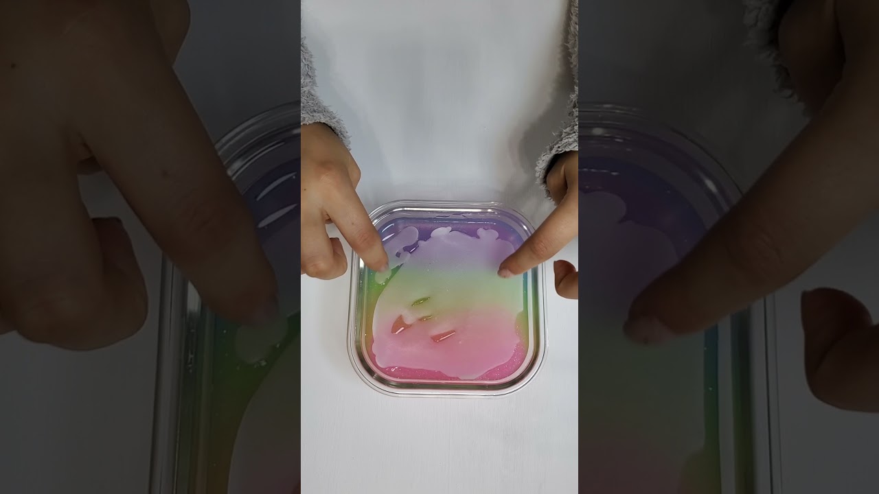 【ASMR】パキパキスライムが遂に完成 [ASMR] Paki Paki Slime is finally completed #shorts