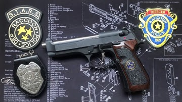 Real Samurai Edge (Chris Redfield Model) Beretta 92F Brigadier - Resident Evil 2 Remake