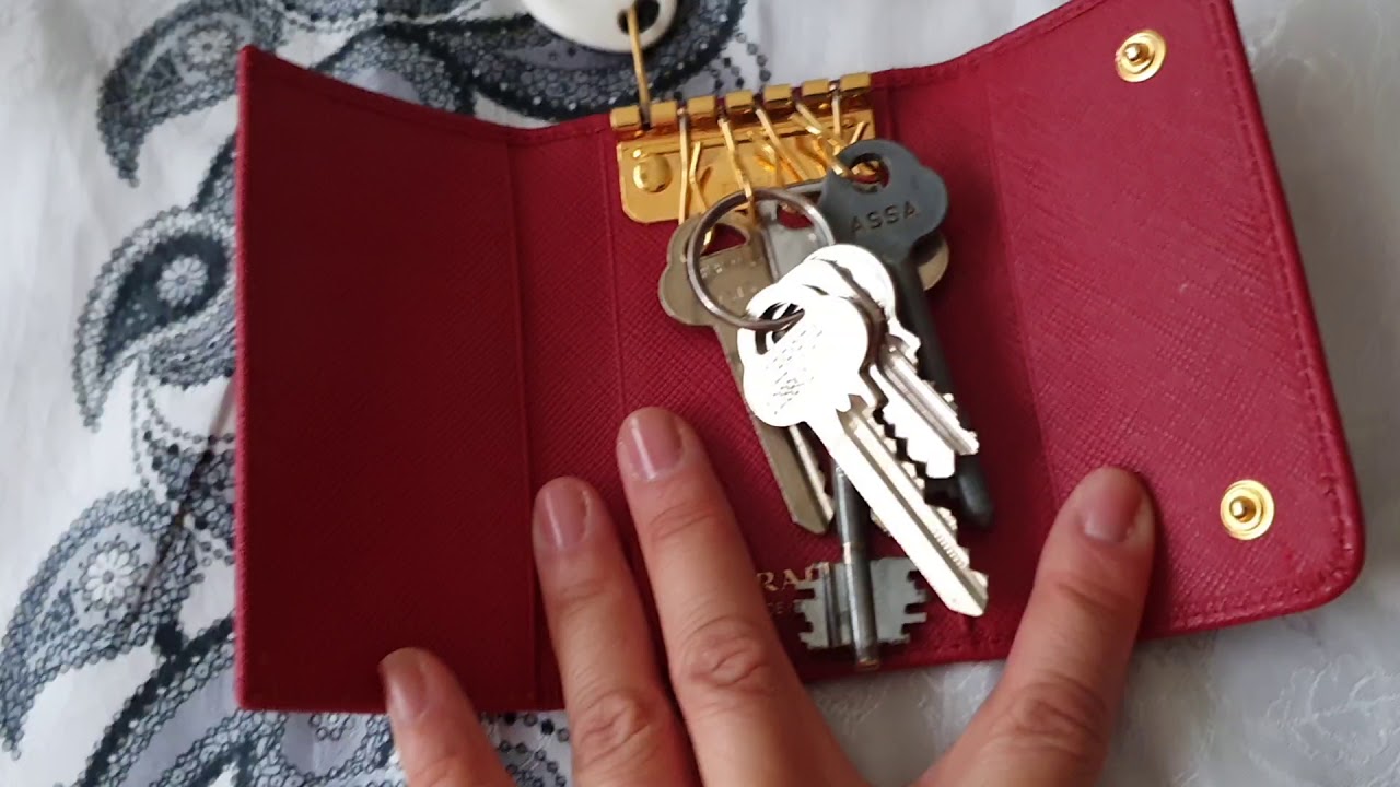 🍒🌱 1,5 year review of PRADA KEY HOLDER 🌱🍒 ** 