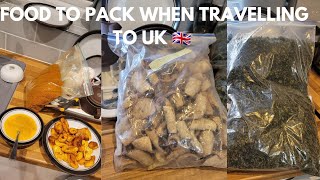 Important NIGERIAN FOODS to pack when travelling to the UK 🇬🇧 from Nigeria