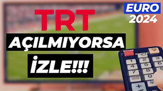 ÇÖZÜLDÜ: TRT MAÇLAR AÇILMIYOR ⚽EURO 2024 TRT FREKANS AYARLARI thumbnail