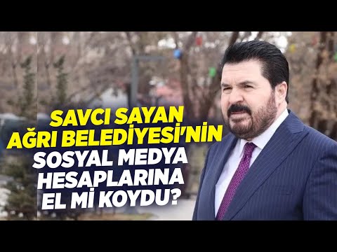 Savcı Sayan Ağrı Belediyesi'nin Sosyal Medya Hesaplarına El mi Koydu? | KRT Haber