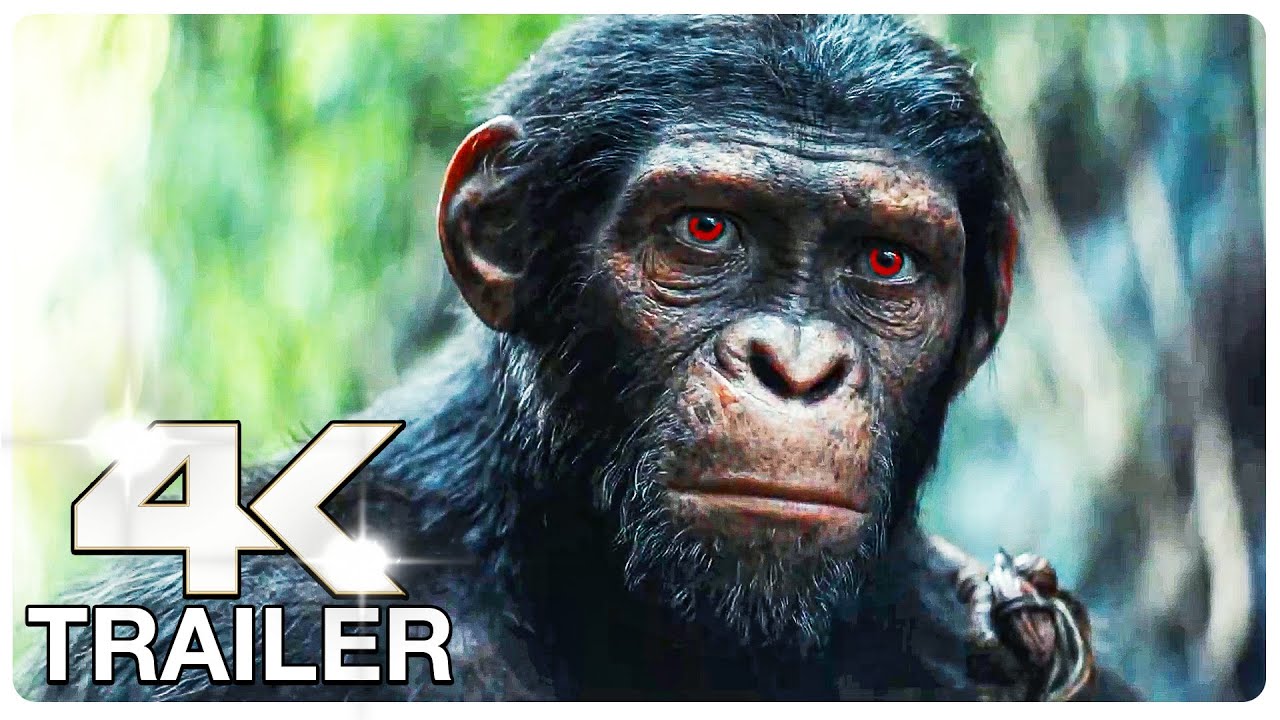 KINGDOM OF THE PLANET OF THE APES Trailer (4K ULTRA HD) NEW 2024