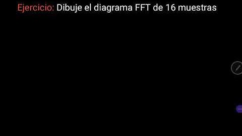Diagrama FFT para 16 muestras