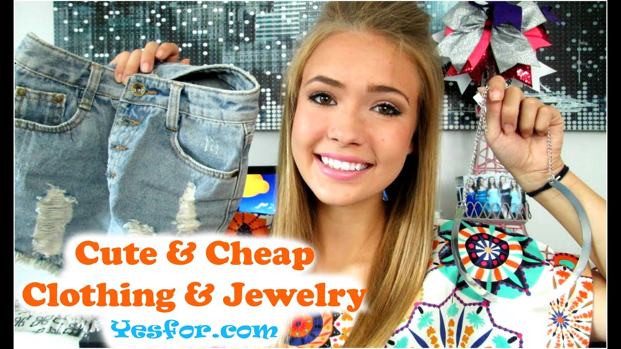YesFor.com | Cute & Cheap Clothing and Jewelry Haul!! - YouTube
