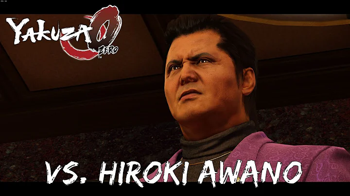 Yakuza 0 - Finale Chapter Boss: Vs Hiroki Awano  (4K 60FPS)
