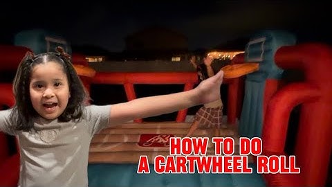(Fist vid) I will be teaching you how to do a cartwheel roll !!!￼