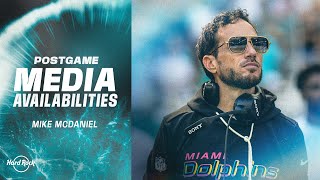 Coach Mike McDaniel meets with the media after #LACvsMIA | Miami Dolphins