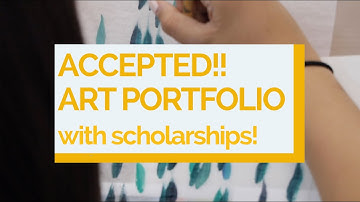 Accepted Art Portfolio Examples & Why they