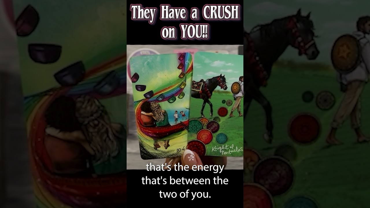 They have a Massive CRUSH on YOU! #bowandarrowtarot #pickacard #crushtarot