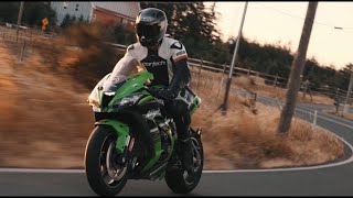 KAWASAKI NINJA ZX10R | 4K Cinematic / Sunset