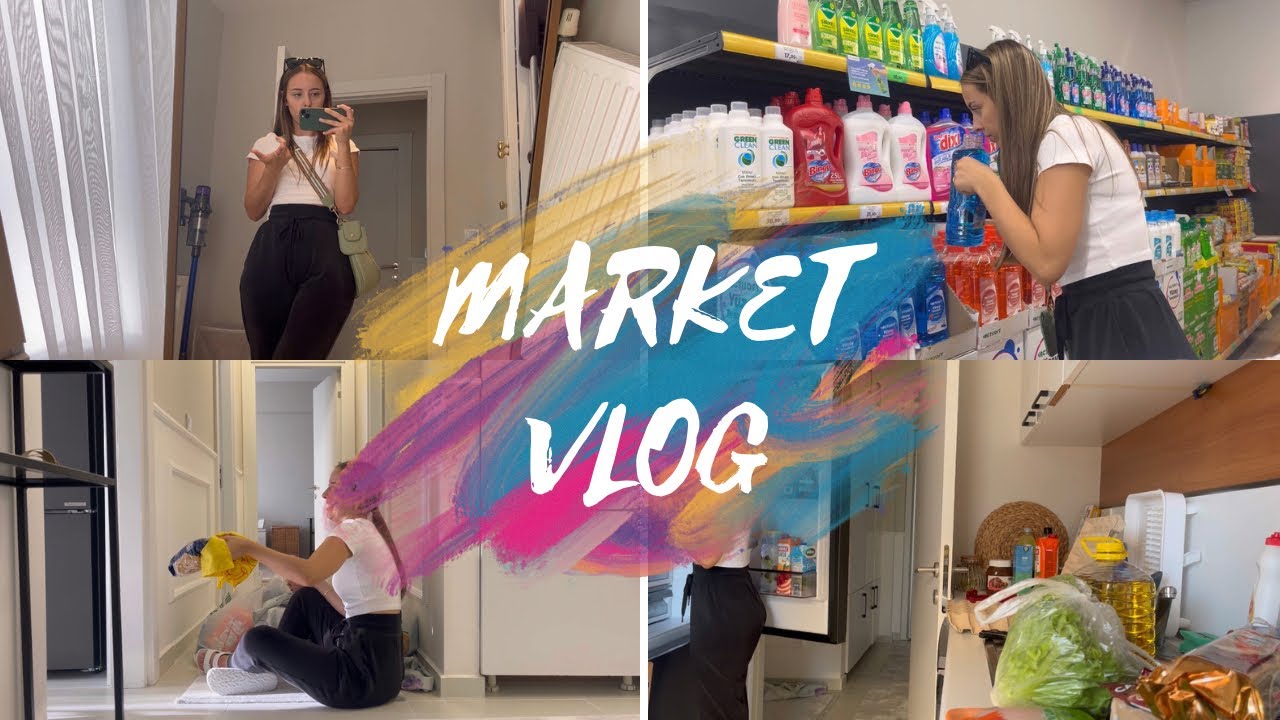 DEV MARKET ALIŞVERİŞİ 🛒 3500 TL HARCADIK | BUZDOLABI YERLEŞTİRME 🫠EVİMİZİN İLK ALIŞVERİŞİ 🏡