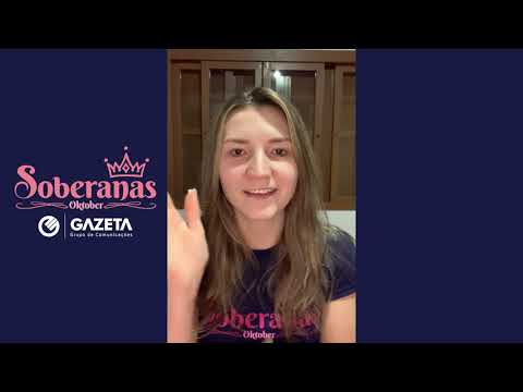 Candidatas a soberanas da 36ª Oktoberfest – Graziele Klein