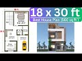 18x30 ft House Plan East Facing | 18x30 Ghar Ka Naksha | 18x30 House Design | Best House Plan