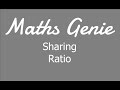 Sharing Ratio GCSE Maths Tutorial 📊