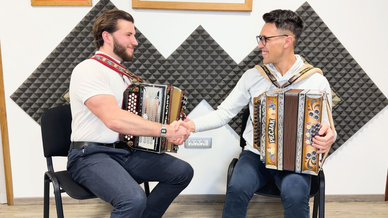 Okrogla polka (Lojze Slak) / Gašper Brunskole & učenec Žan