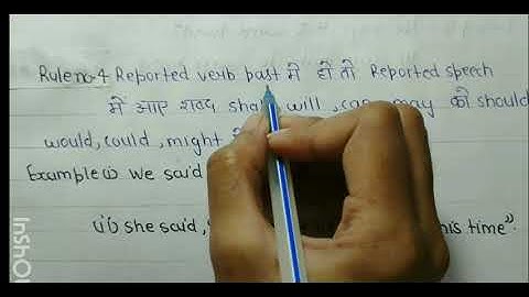 (Part 5)How to Change Assertive Sentences in Direct and Indirect Speech |  Explanation with Examples