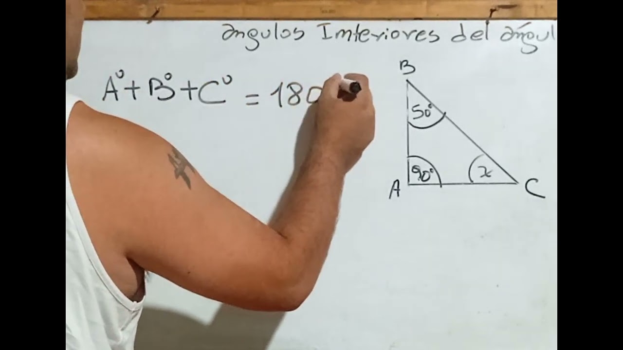TRIÁNGULOS SUMA DE ÁNGULOS INTERNOS #SUMADEANGULOSINTERNOS #triângulos 