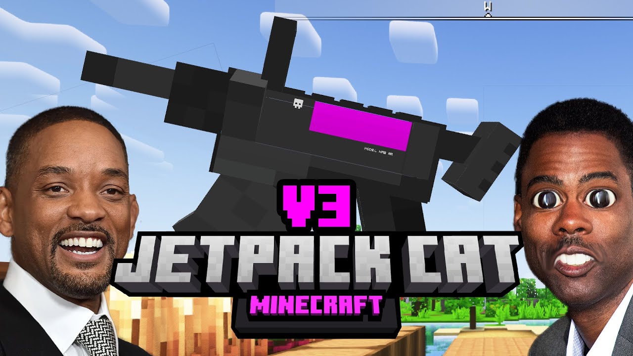 V3 UPDATE! Jetpack Cat Minecraft! New items, weapon changes, and new ...