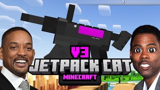 V3 UPDATE! Jetpack Cat Minecraft! New items, weapon changes, and new dimensions!