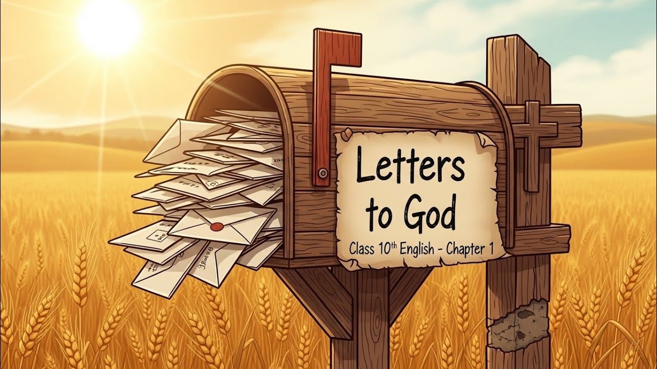 Explanation Of Class 10th English First chapter - "Letter To God" in fully brief with lesson 📚