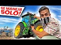 🔥También MANEJO TRACTORES! ✈️🚜 Así hacen el maíz 😱🌽 | Alex Tienda 🌎