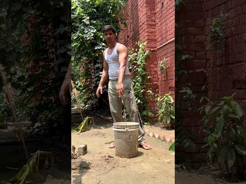 Intense Workout With Bricks