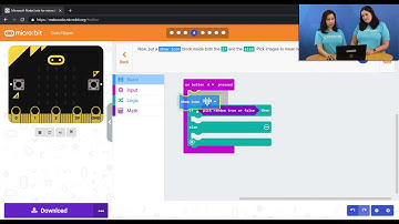 micro:bit tutorial - Coin Flip