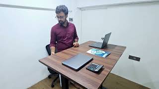 Jin Office Zenith Single Motor Electric Height Adjustable Standing Desk  Jht8es2