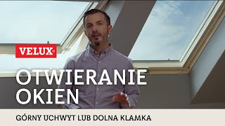 Okna dachowe z górnym i dolnym otwieraniem VELUX