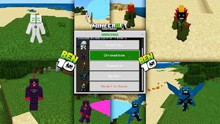 🔥 BEN 10 VOLUME 2 BETA MOD FOR MINECRAFT PE 😍| MCPE 1.21+ screenshot 2