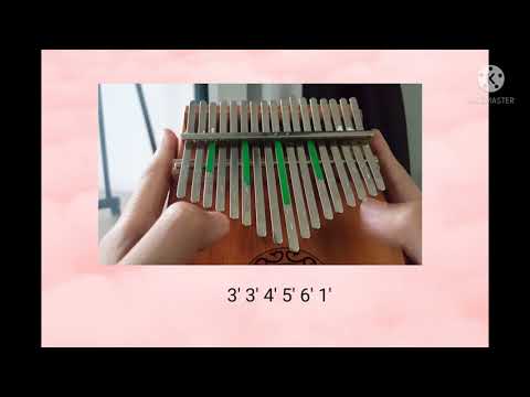 Reckless Madison beer - Easy Kalimba cover with tabs (chorus)