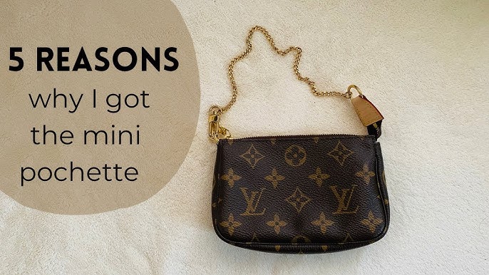 The Glamour Geek: What Fits Inside a Louis Vuitton Mini Pochette (Monogram)