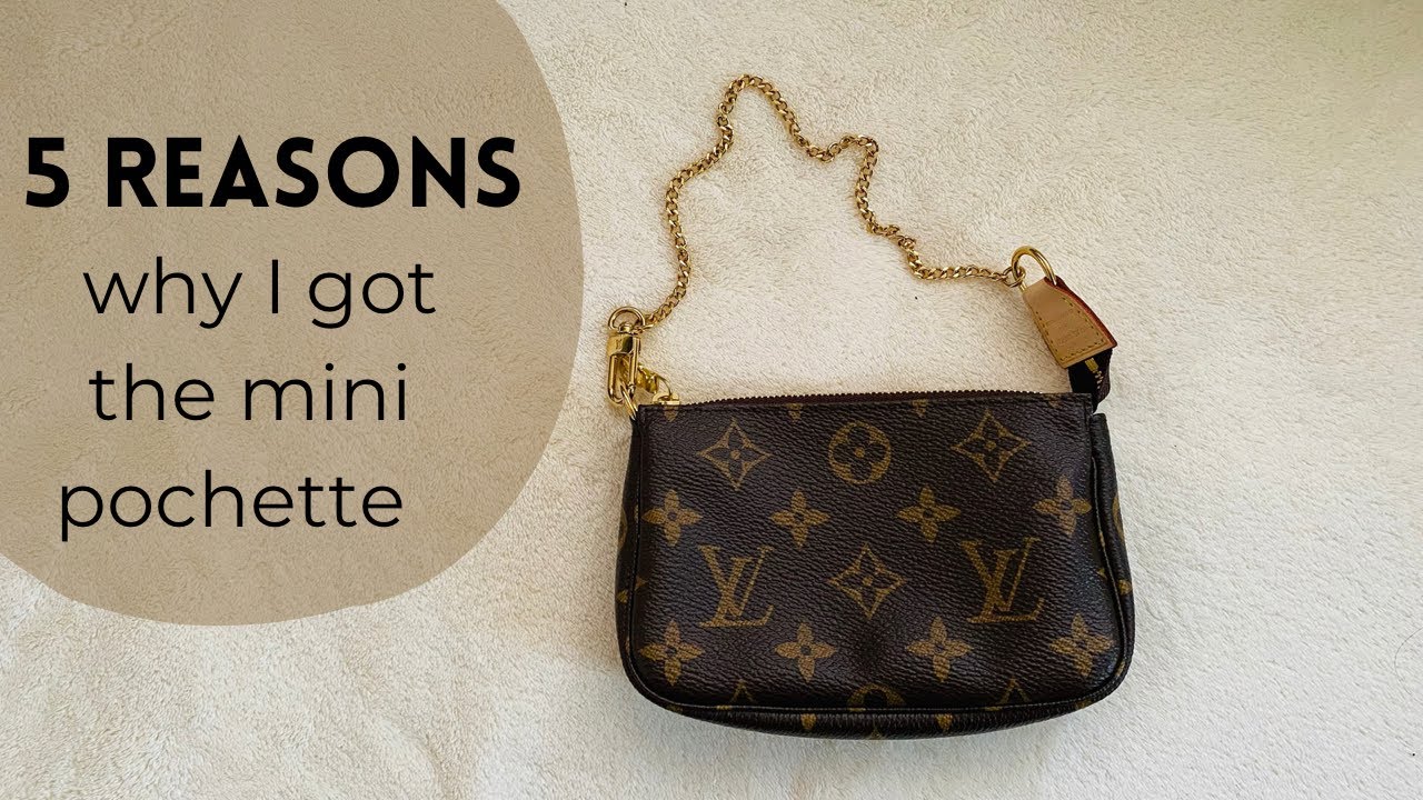 Louis Vuitton is a luxury brand that really retains resale value. That  means this little Pochette is not only a major moment but also a…