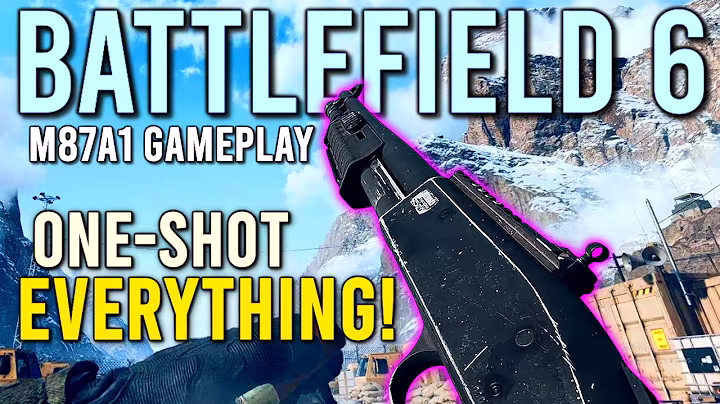 The M87A1 is the ULTIMATE SHOTGUN! | Battlefield 6 Open Beta