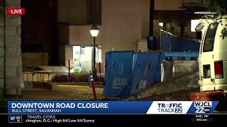 Bull Street ramp to River Street closes for Thomas Gamble Building renovations