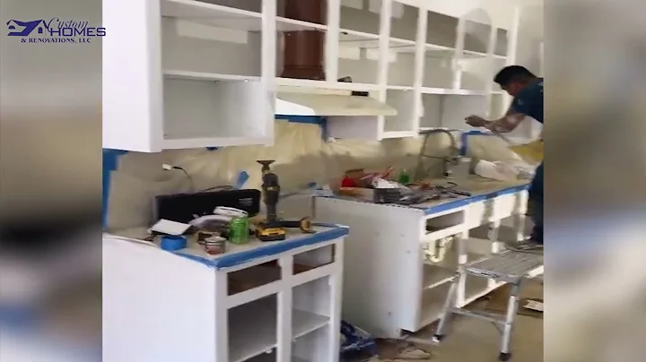 Cabinet Painting Service / Custom Home and Renovation