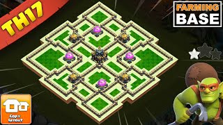 Town Hall 17 Farming Base Anti-3 Star & Loot Protection Design