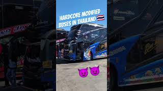 Thai Buses Are  thailand modified racing hard bus bumblebee custom cool awesome thai