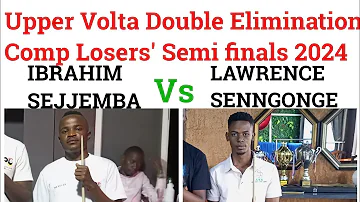 Lawrence vs Ibra: Upper volta double elimination comp Losers' bracket, RACE TO 4.