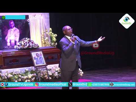 Charles James Ssenkubuge abadde azize okuziika kwa Alex Mukulu, atabukidde ku National Theatre