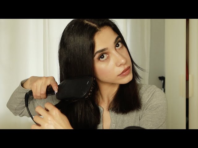 #GRWM 💄 BENİMLE HAZIRLAN! MAKYAJ VE SAÇ TARAMA ASMR TÜRKÇE