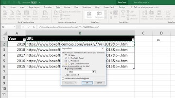 Import Multiple Pages from Web with One Query in Excel