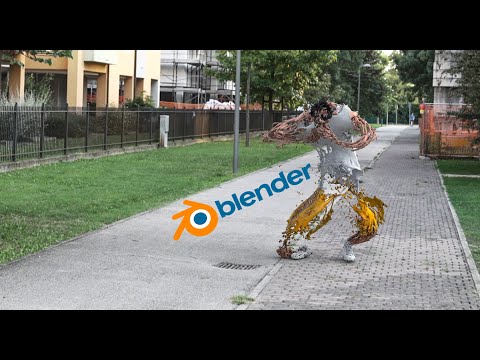 Self disintegration effect - Blender VFX