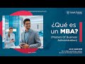 ¿Qué es un MBA? | Master of Business Administration | UCM