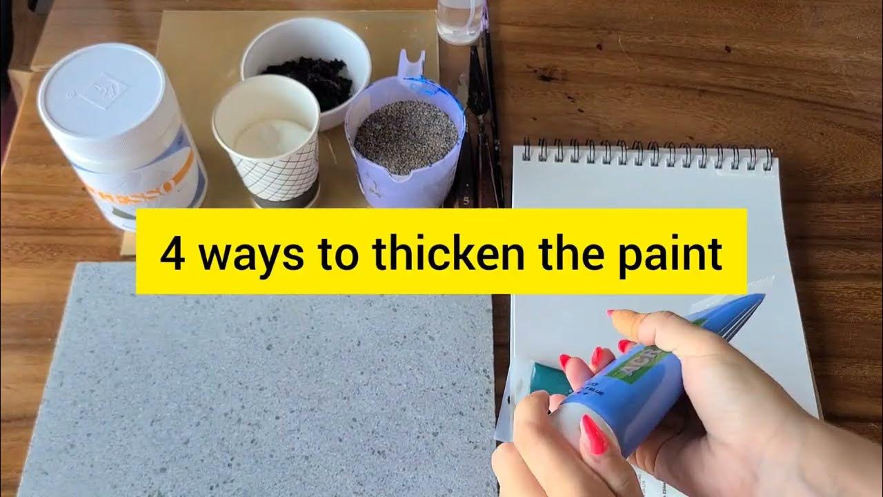 How to Make Acrylic Paint Thicker: 9 Steps (with Pictures)