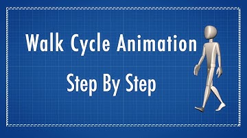 animation walk cycle step by step tutorial