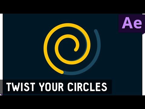Tutorial 16: Twist Shapes in After Effects ✔