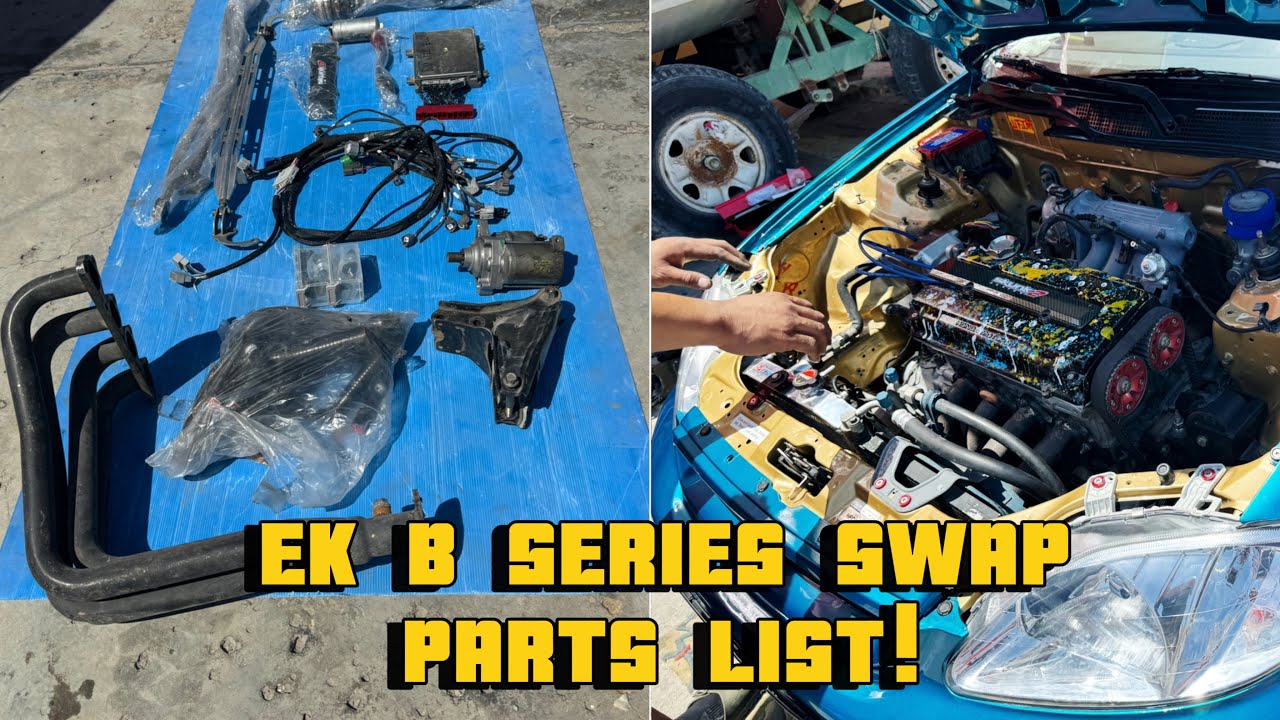 Parts you need for EK- B series Swap - YouTube